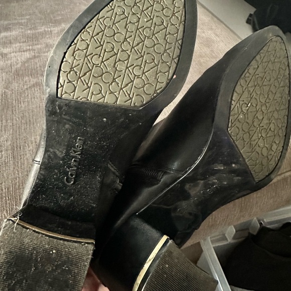 Calvin Klein Heeled Booties - Picture 3 of 6